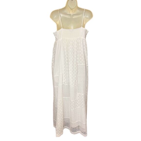 RAILS Lucille White Eyelet Mix 100% Cotton Dress NWT Size Large - Picture 7 of 11